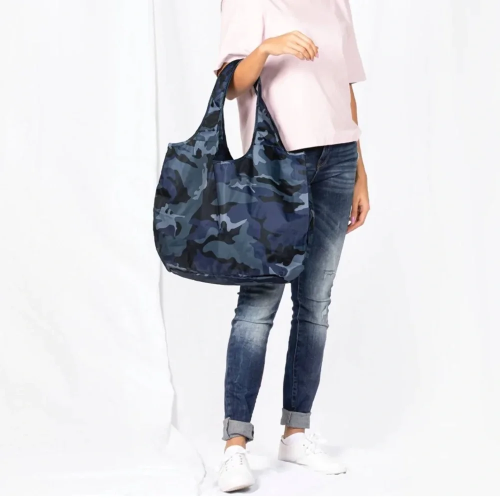 🌸 NWT Lug Eco Shopper 2pc Tote Bags in Resort Black 🌸 - Picture 7 of 7